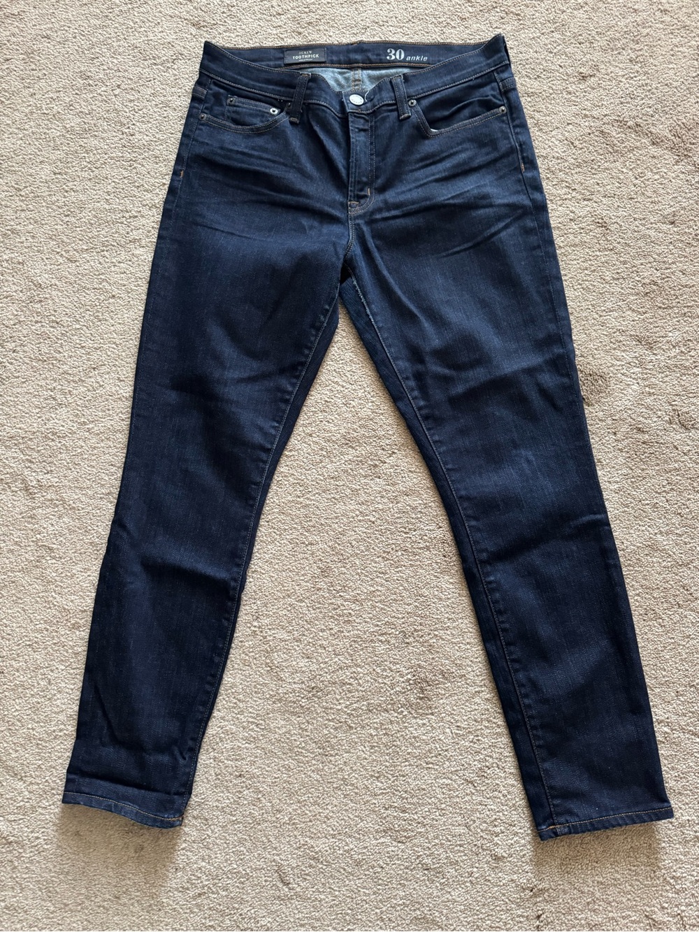 J. Crew Women's Skinny Jeans in Dark Indigo